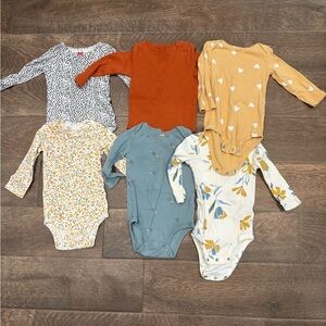 Carter's/Granimals Assorted Long Sleeve Onesies Collection